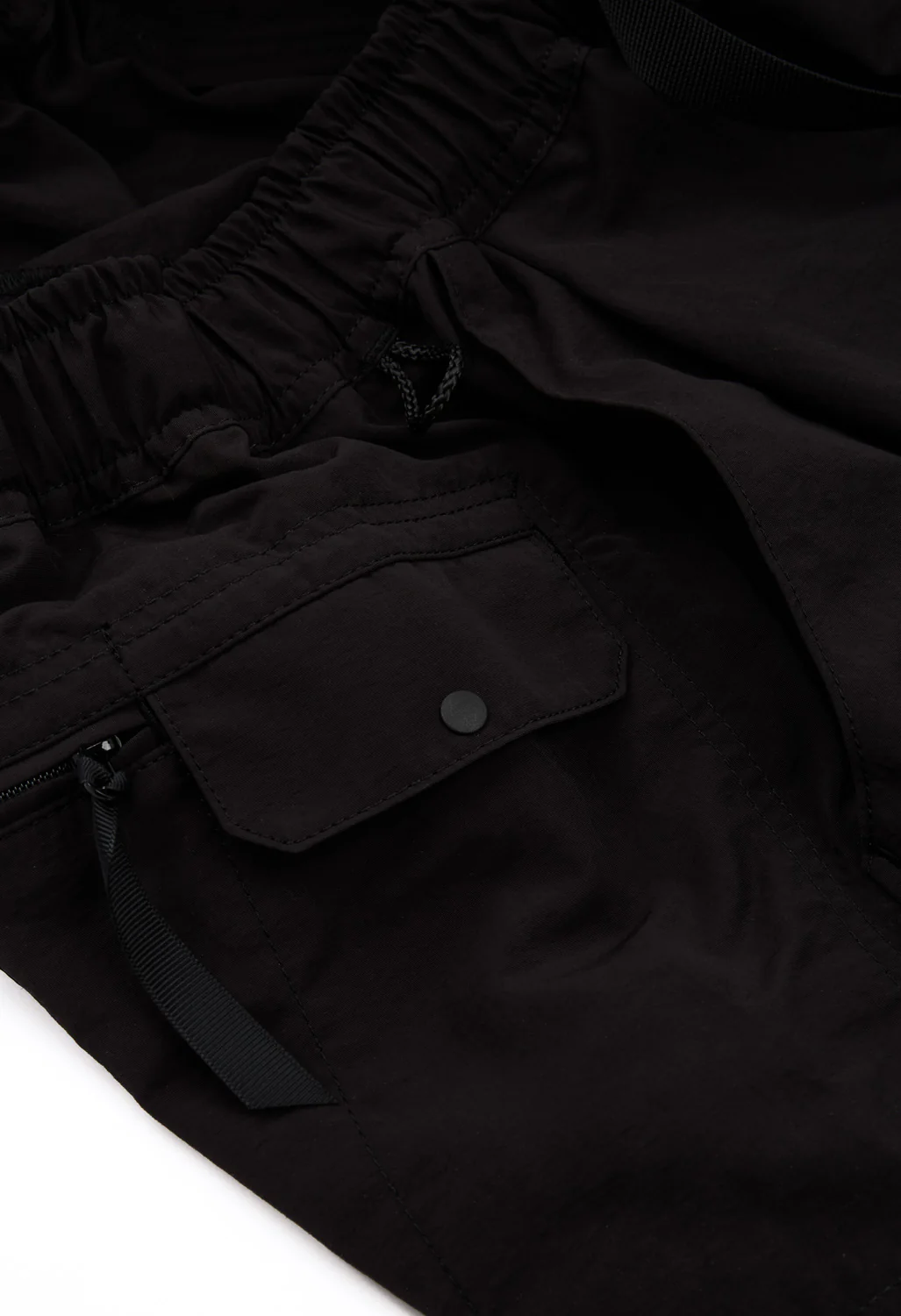Yamatomichi 5-Pocket Wide Pants - Black - Image 5