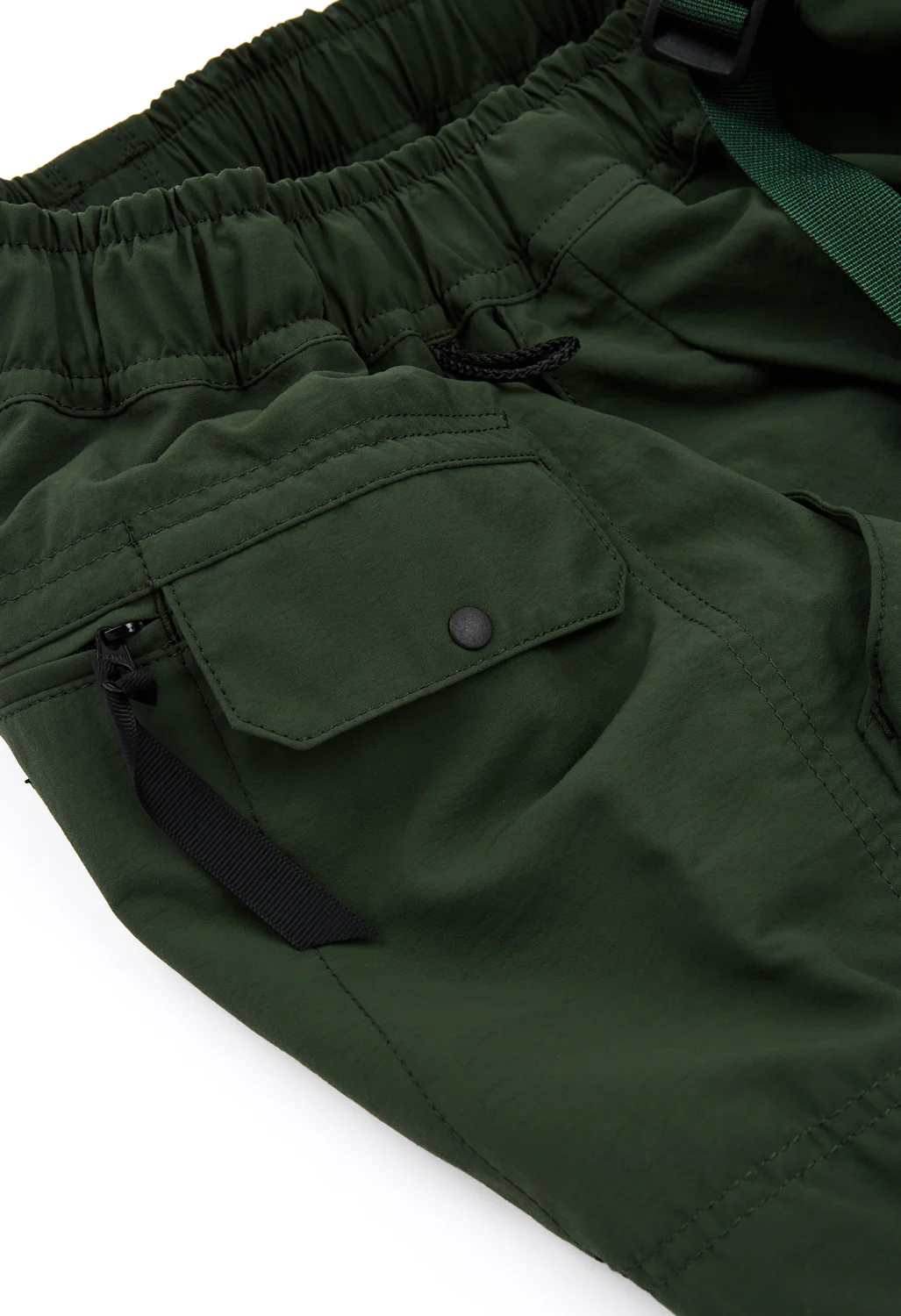 Yamatomichi 5-Pocket Wide Pants - Kombu Green - Image 5