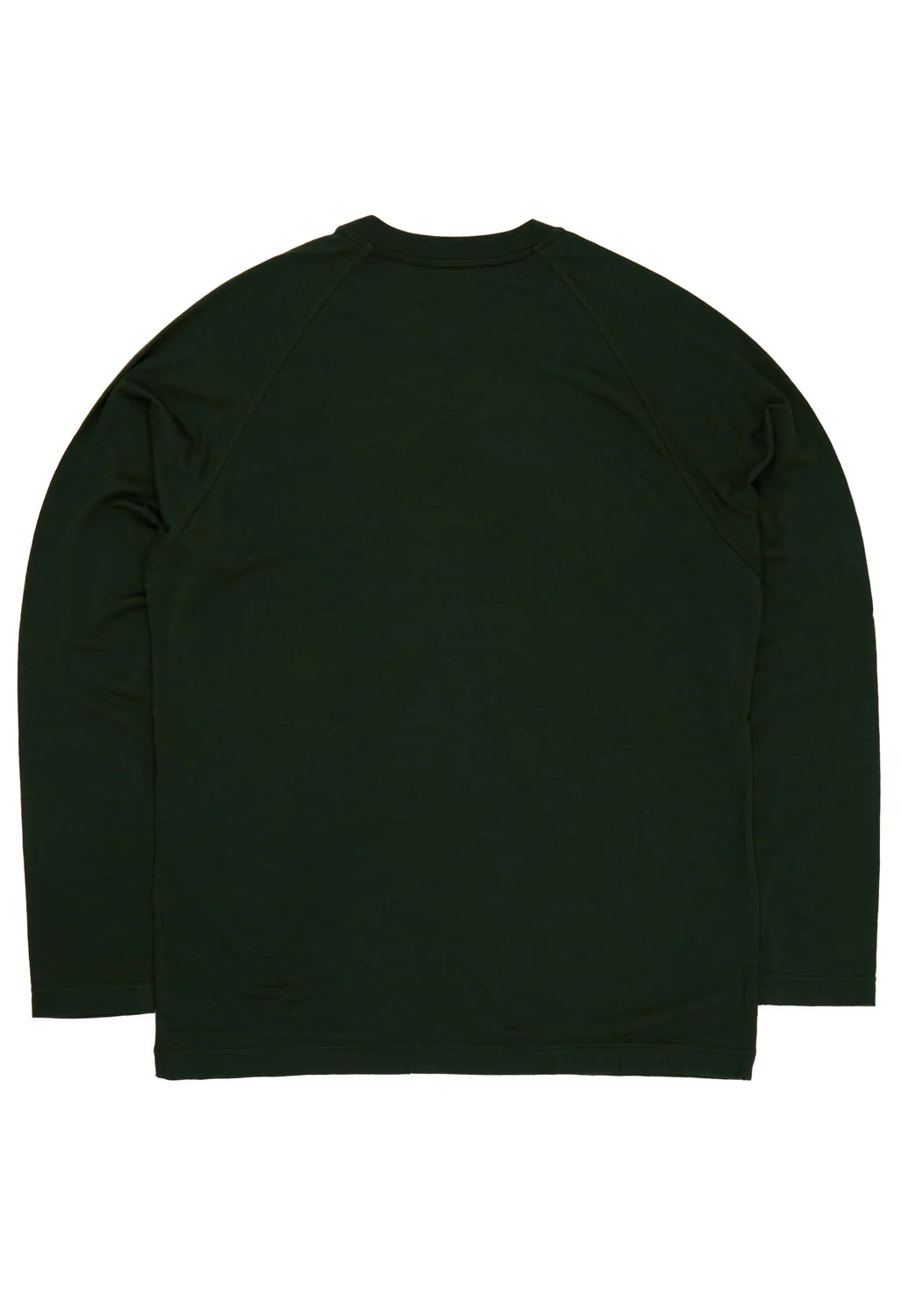 Yamatomichi Light Merino Long Sleeve T-Shirt - Dark Green - Image 2