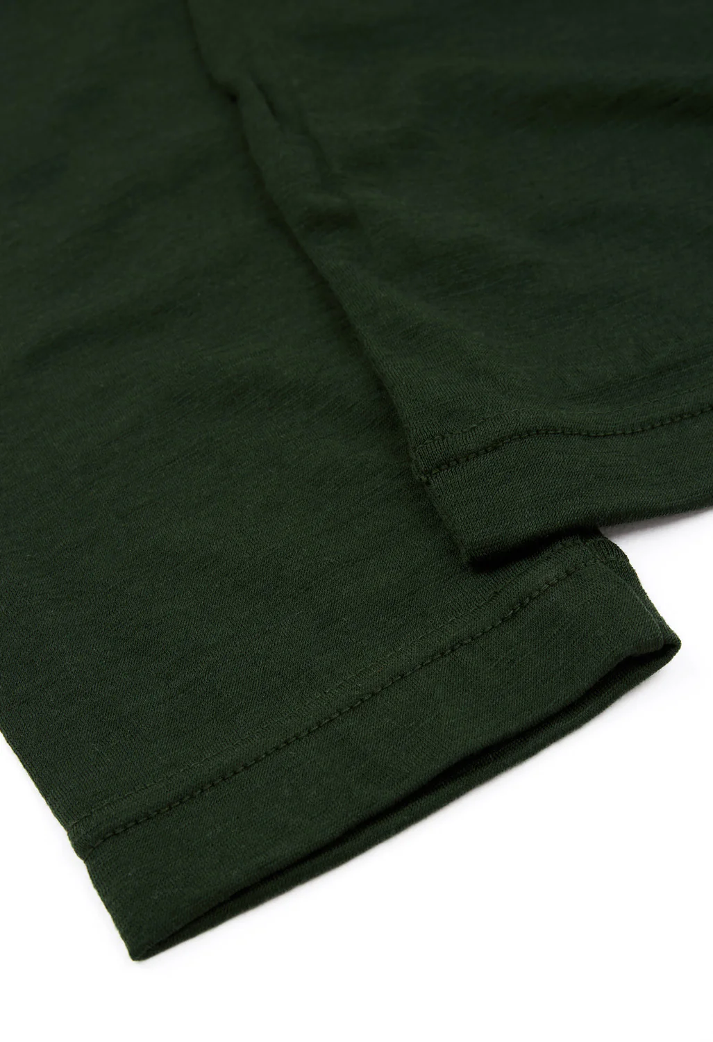 Yamatomichi Light Merino Long Sleeve T-Shirt - Dark Green - Image 6