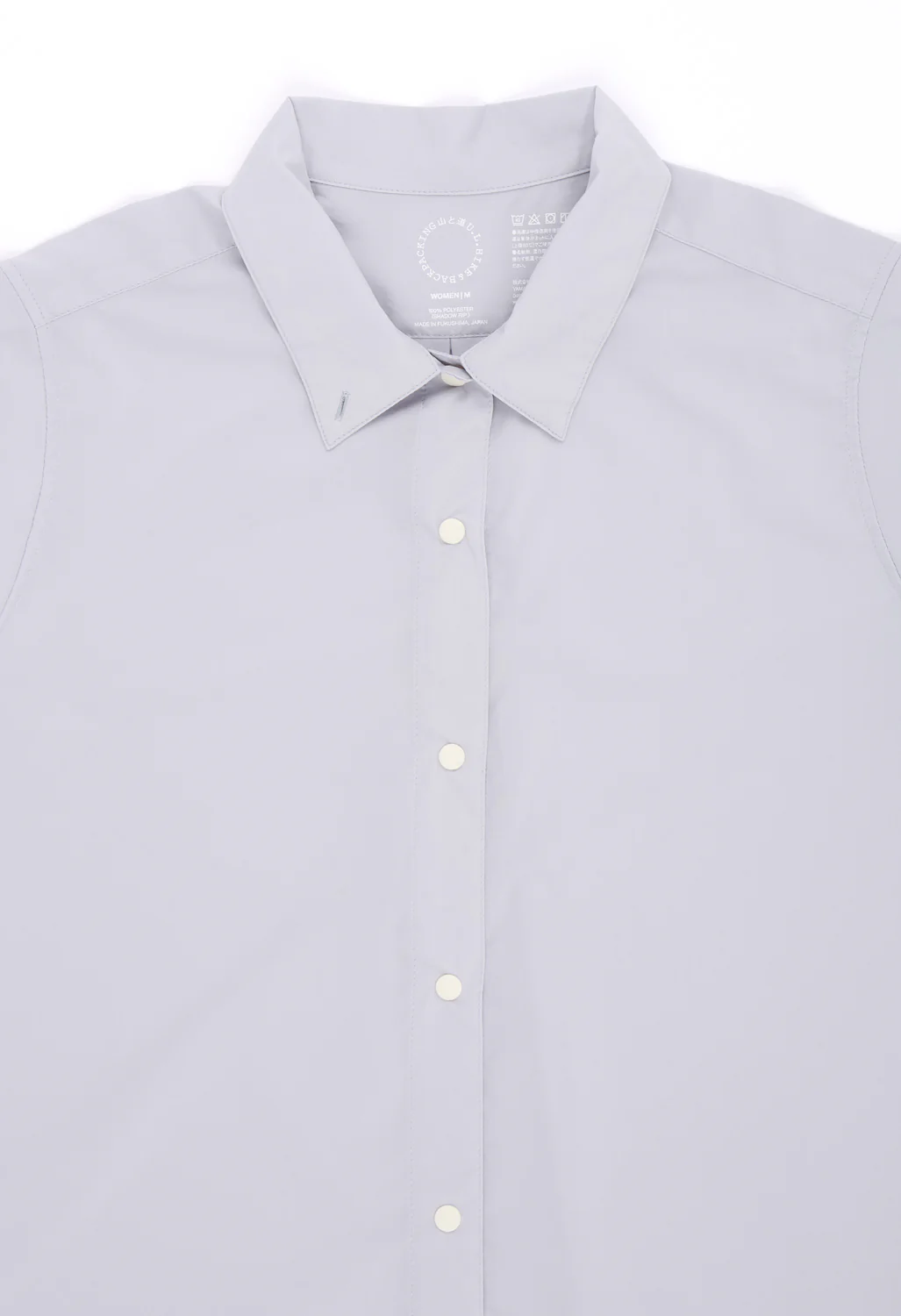 Yamatomichi Women's UL Short Sleeve Shirt - Glacier White - Image 3