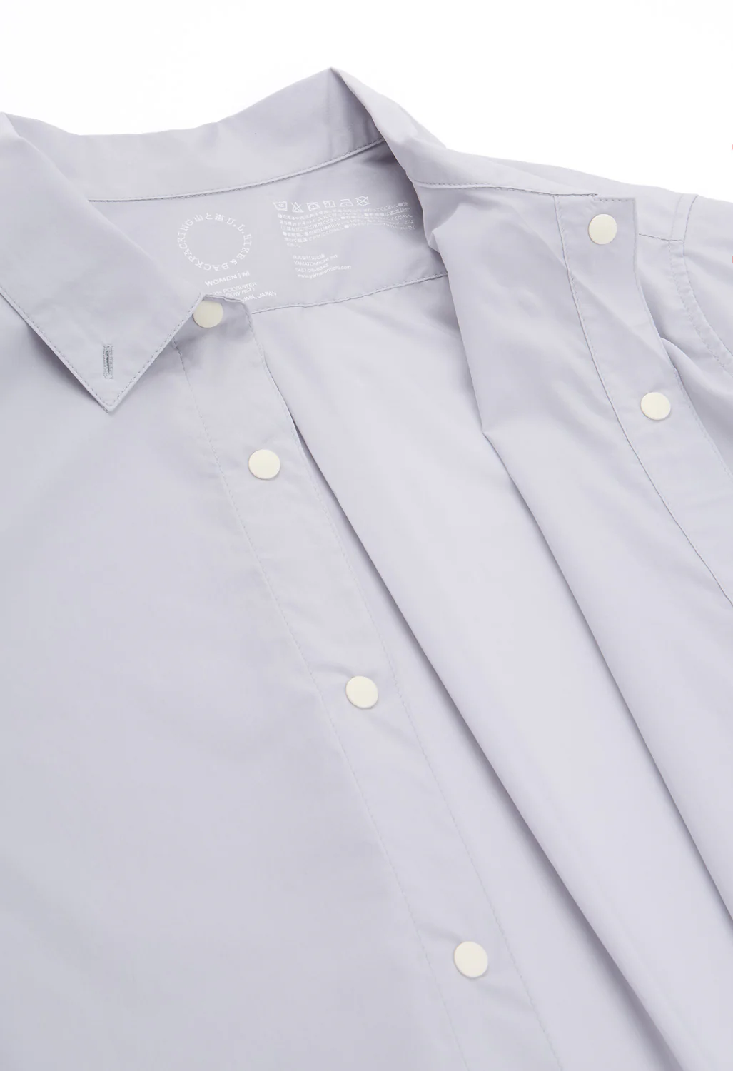 Yamatomichi Women's UL Short Sleeve Shirt - Glacier White - Image 5