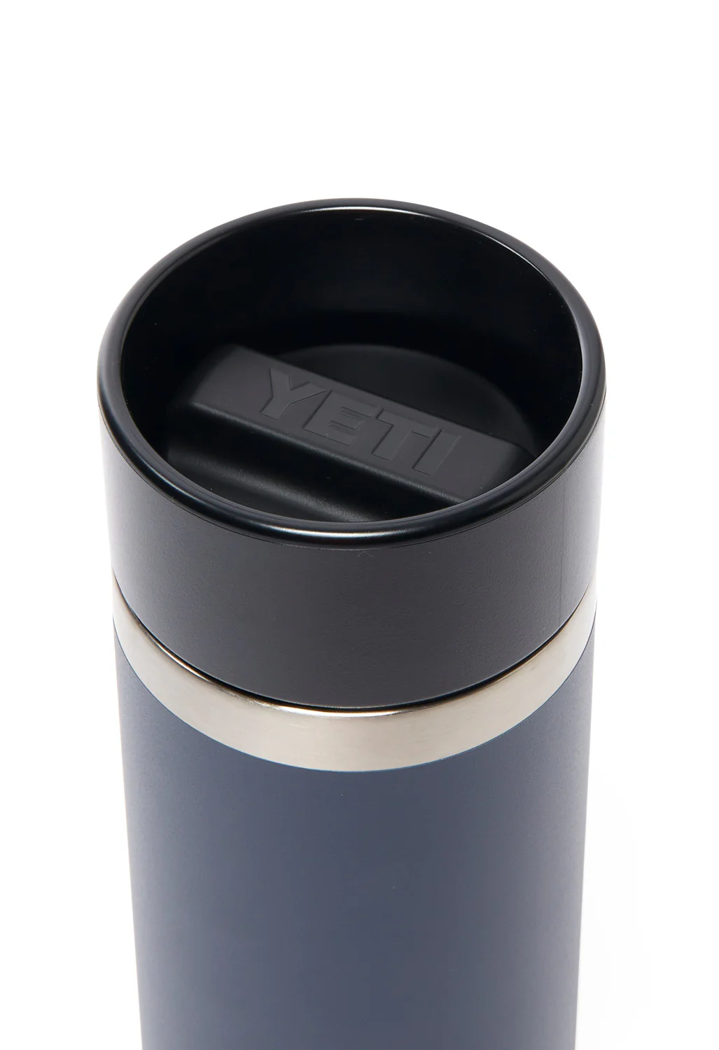 YETI Rambler 12oz Bottle with HotShot Cap - Navy - Image 2