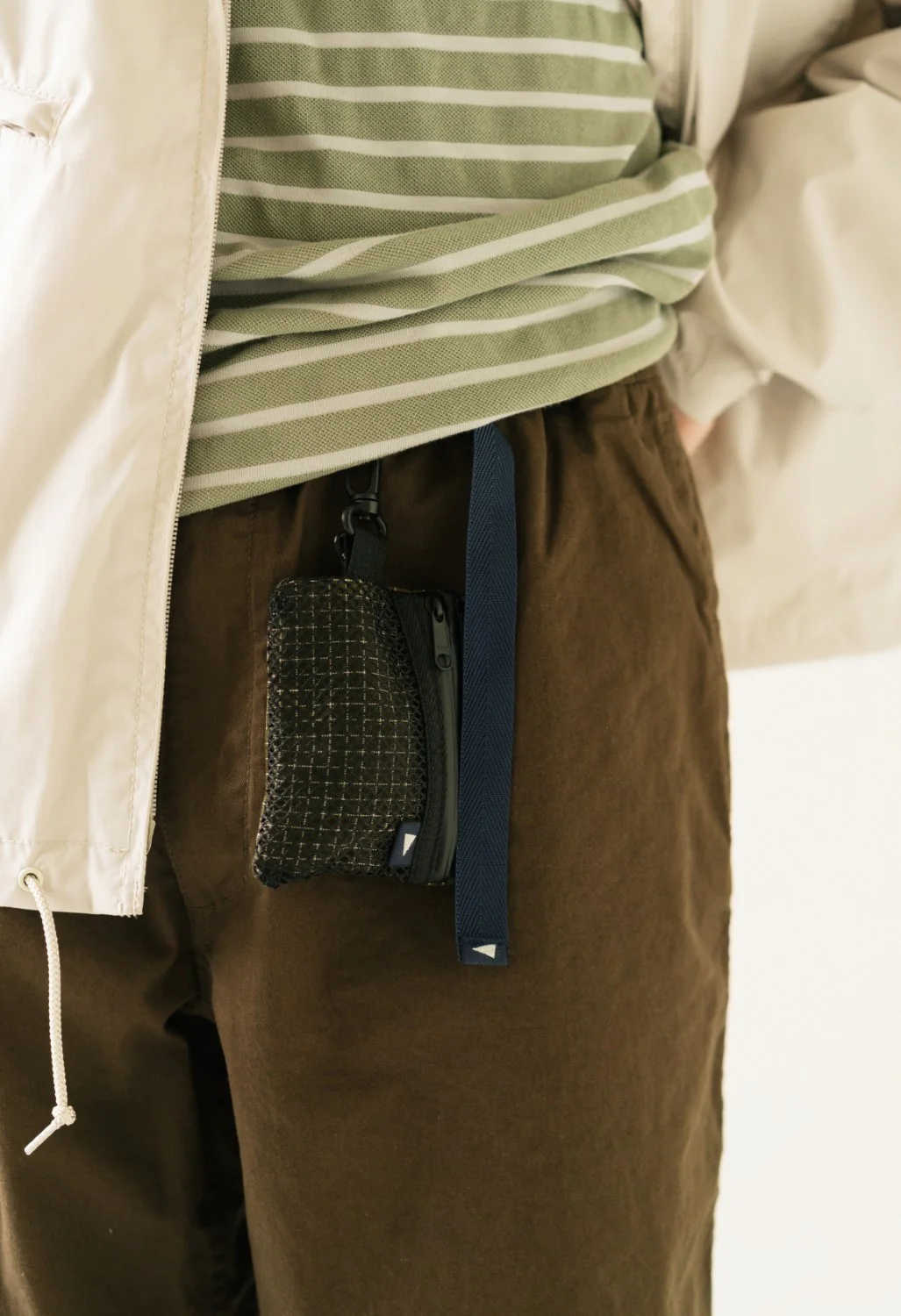 Pilgrim Surf + Supply Zip Wallet - Khaki - Image 7